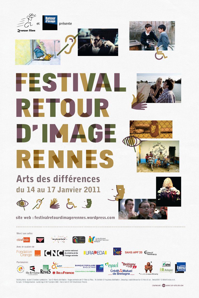 Affiche du festival Retour d'image - Rennes 2011