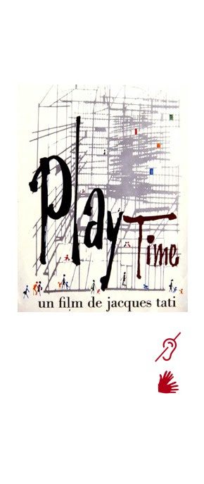 Affiche du film Playtime de Jacques Tati