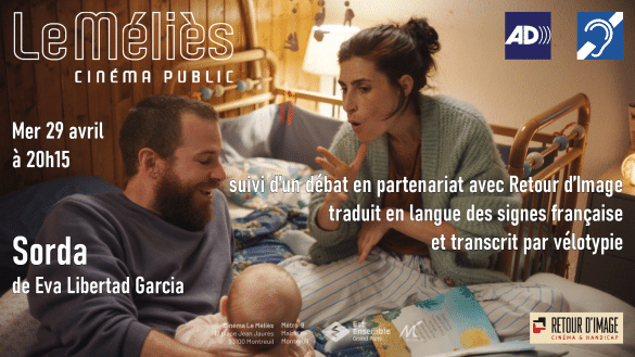 Affiche de la séance au Méliès, mercredi 29 avril à 20h15.