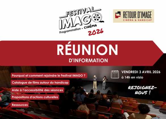 Carton d'invitation du Festival IMAGO