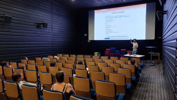 Photo de la formation pour MaCaO 7ème art, au cinéma Le Basselin de Vire